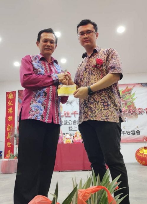 庄委尊:柔庄严公会逾400会员 不少是年轻宗亲