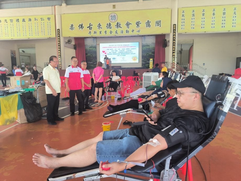 陈益昇吁放宽 筹100包血液限制令
