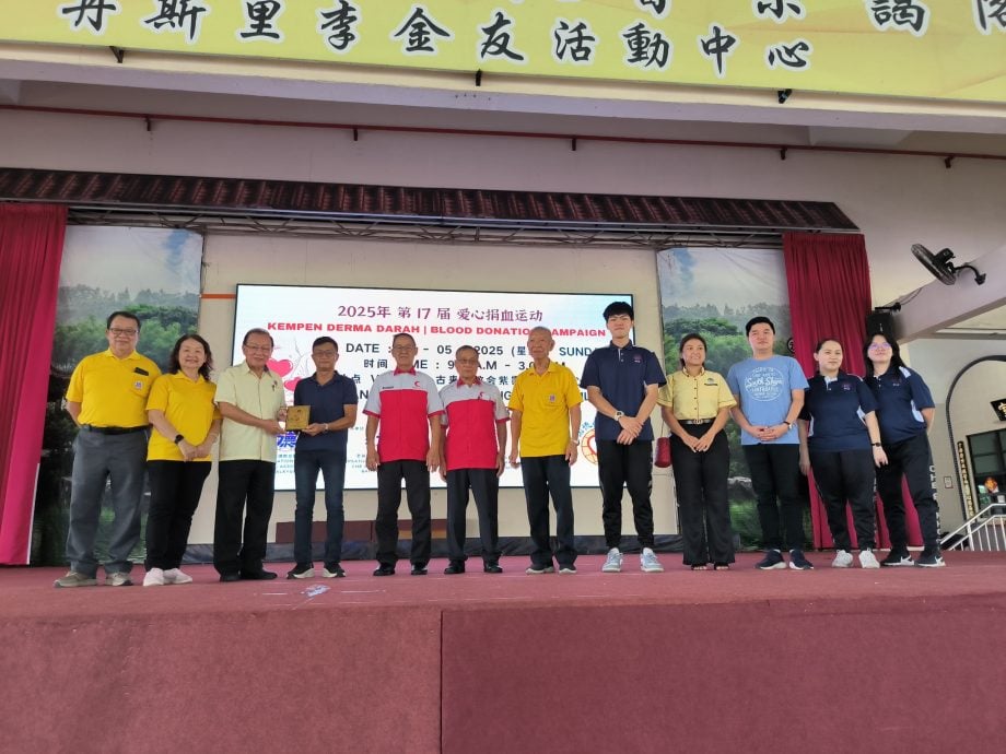 陈益昇吁放宽 筹100包血液限制令
