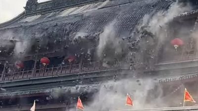 视频| 600年历史凤阳鼓楼维修后1年瓦片脫落 网酸：豆腐渣工程