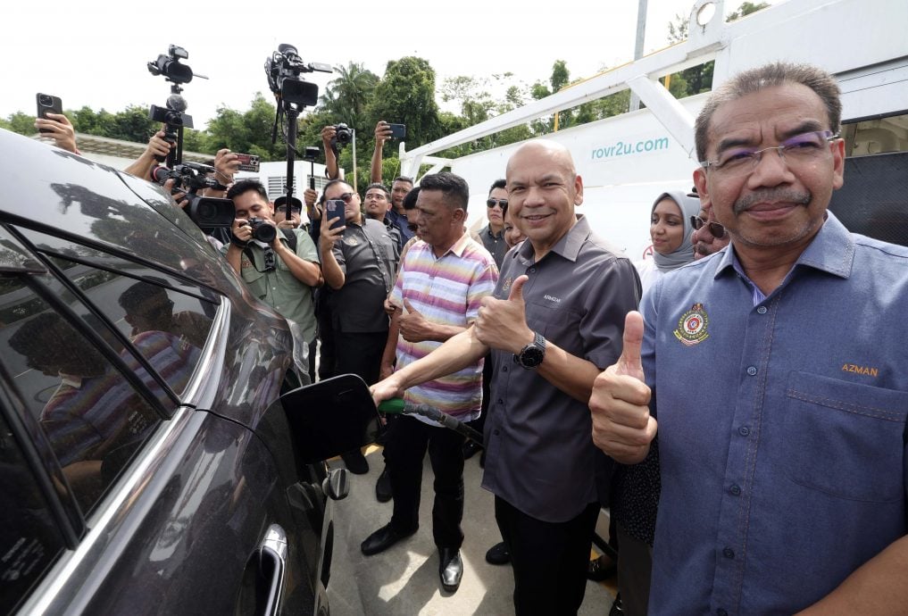 (阿米占)汶莱车辆可在金马利国油油站添加RON97