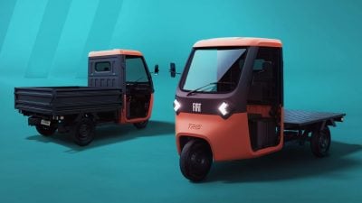 Fiat Tris 三轮时代的城市轻电动运输新解