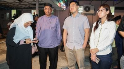 FRU罗里车祸|助受伤警员家庭渡难关  李存孝崔慈恩每户拨1千