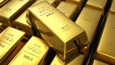 避险情绪消退 金价一度挫3.97%