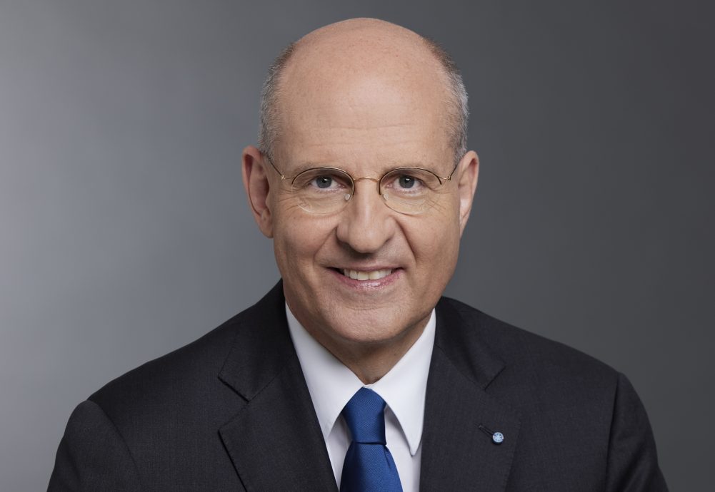 Prof Dr Klemens Joos photographed by Laurence Chaperon