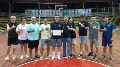 劳勿会长杯篮球赛    6月13日拉开战幔
