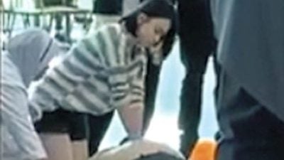 施予心肺復甦術半小時 女子機場救回心疾男