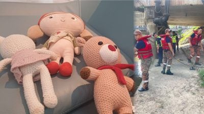 遭精神病母推落巴生河 3外籍幼童险遇溺
