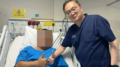 Family looking for woman who saved a man’s life performing CPR at Kuching Airport