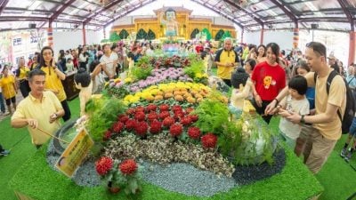 视频 | 东禅寺万人浴佛 各族欢庆卫塞展和谐