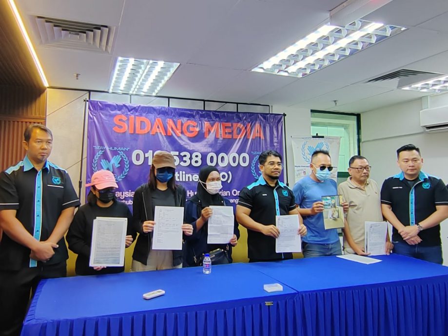 MHO将联同家属赴东盟办,吁国际社会关注海外工作诈骗案