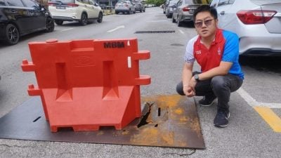 路坑沒修復卻回覆已解決．許溧根：市局APP粉飾太平