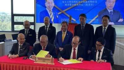 沈桂贤：签署为第一步．美里复旦分3阶段落实