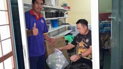 响应市局回收物活动．身体残障人协会挺环保