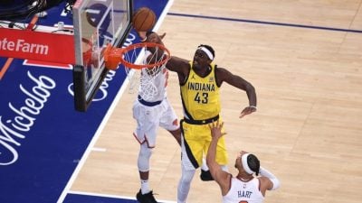 NBA东部决赛第2战| 西亚卡姆成第2战奇兵  溜马二踢馆形势大好