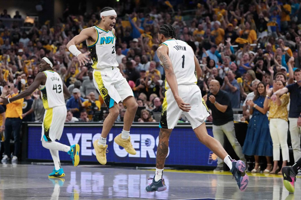 NBA半决赛|半场41分领先平纪录  溜马大胜骑士听牌