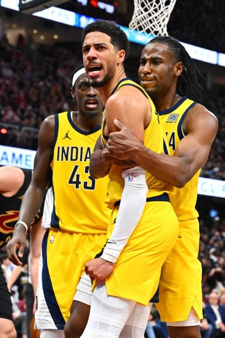NBA季后赛| 4比1淘汰头号种子骑士 溜马连2年闯东部决赛