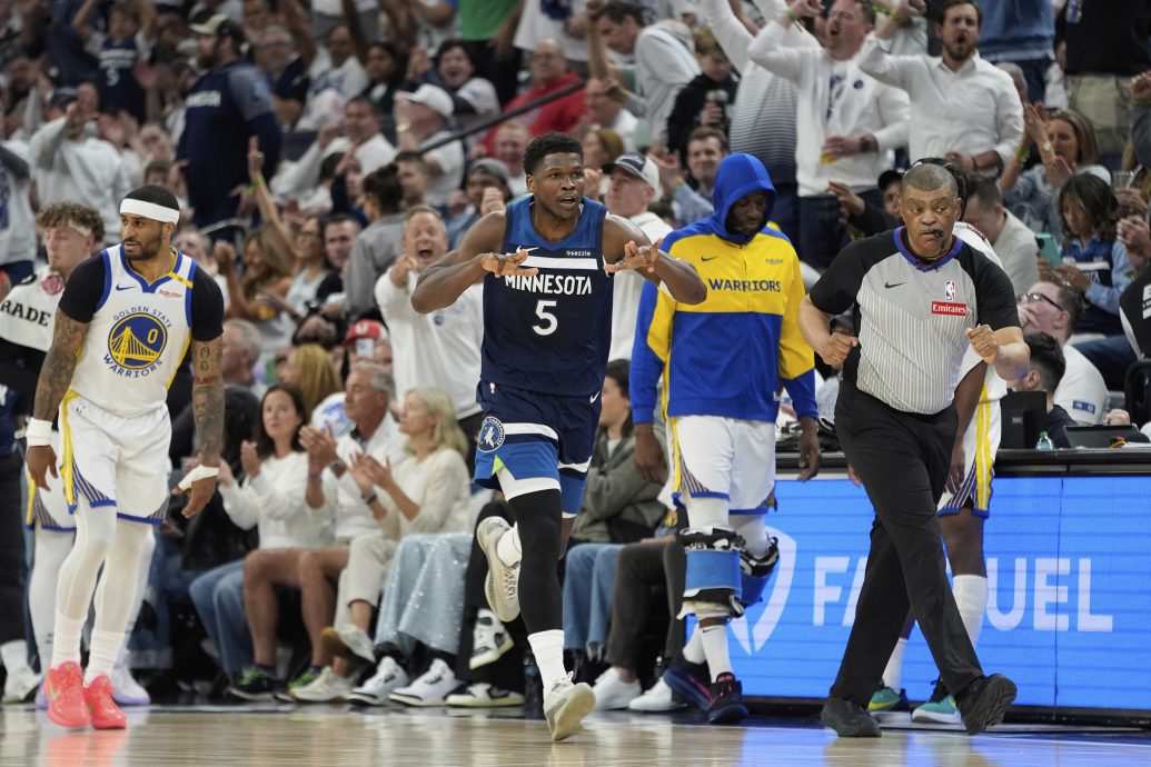 NBA季后赛| 勇士缺少柯里立见“伤害” 木狼大胜扳回一城