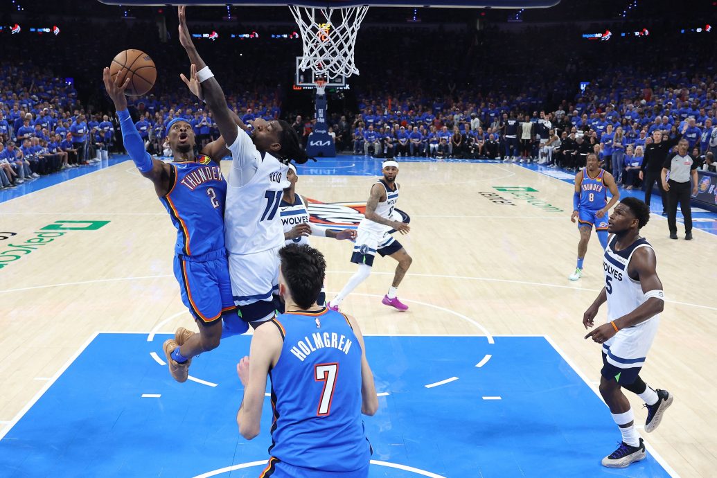 NBA西部决赛第2战| 亚历山大轰38分展MVP身手  雷霆再屠狼2连胜