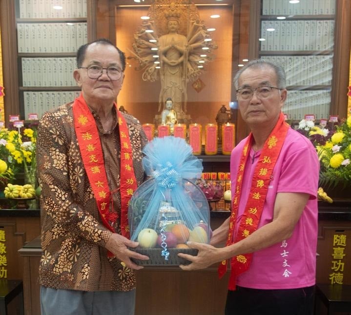 NS淡边/马佛总金马士支会庆祝卫塞节办花车游行及浴佛活动