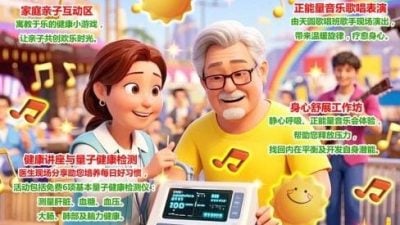 天圆文化“音为有你‧健康嘉年华” 6月2日在大山脚登场 欢迎各界人士参与
