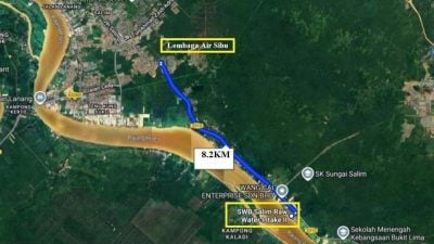 江峄琴/沙廉路．9日起置水管施工13个月