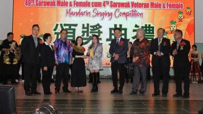 史诺丹：歌赛提供展现自我平台 . 让砂人才有机会走向国际舞台