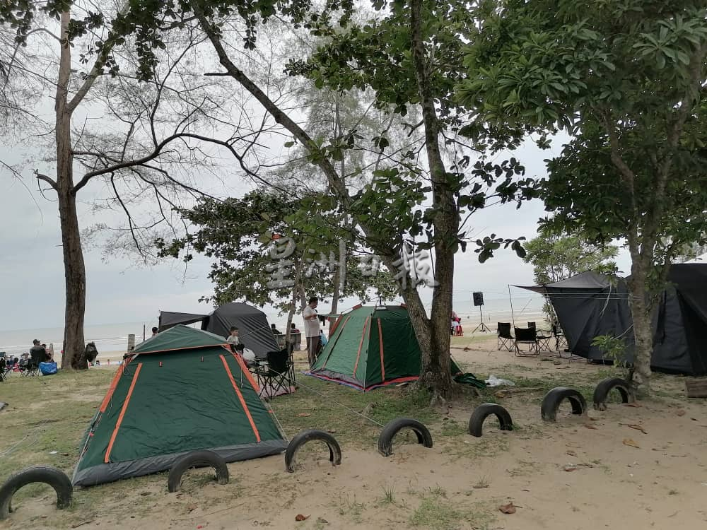 星角摄/“天然景色怡人,珍巴卡海滩露营活动好热闹!”