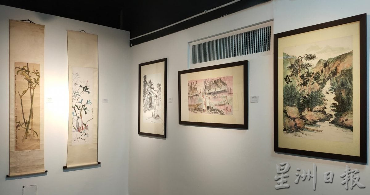 （大北马）情钟南洋画展开幕