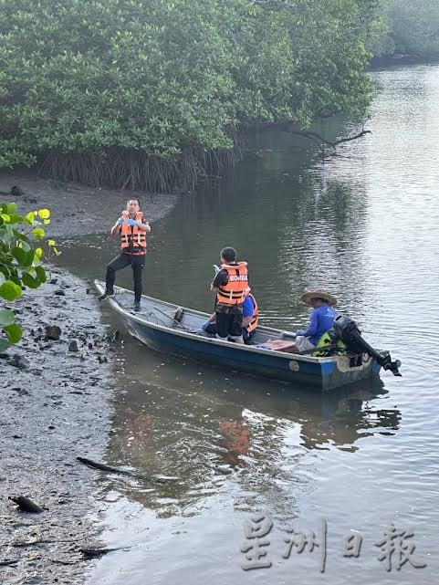 在离坠河地点约1公里红树林 15岁女生遗体寻获