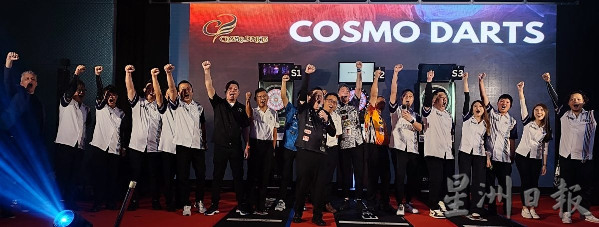 （大北马）槟城国际飞镖节开幕