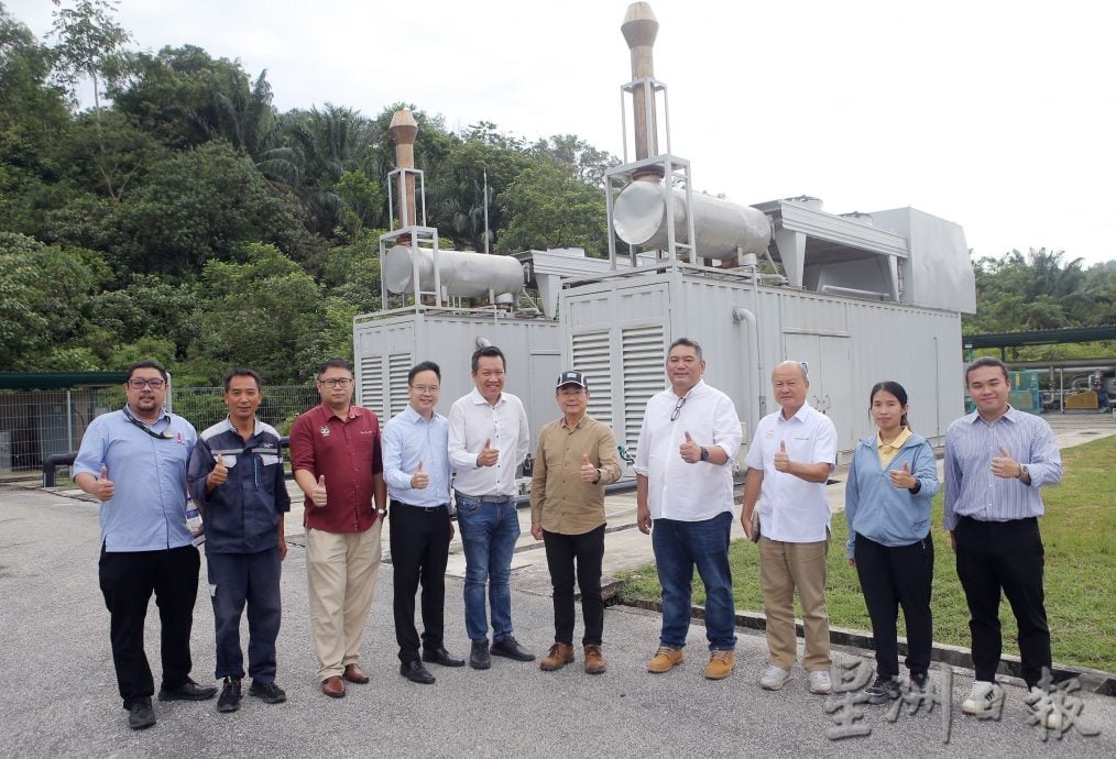 郑国霖:霹再生能源新篇章 北马首座沼气发电厂启用