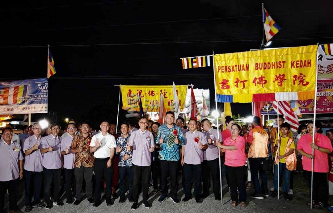 (大北马)黄佳祯:吉打佛学院首办州级卫塞节象征州政府与佛教团体的合作起点。