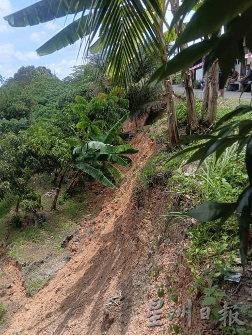 NS芙蓉/接连豪雨引发土崩,新那旺住宅区将展开修复工程