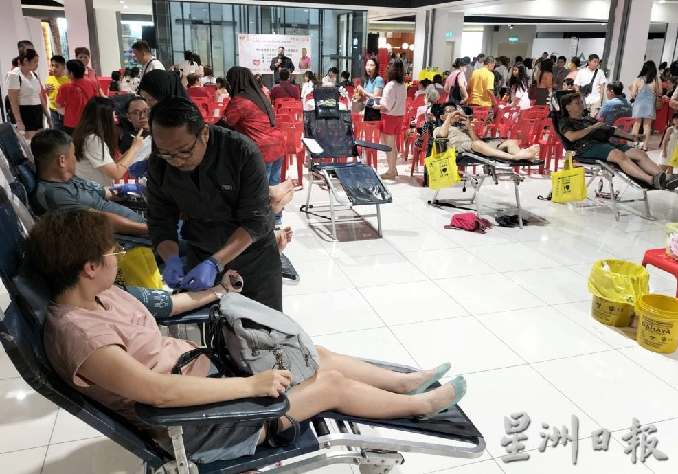 (大北马)亚依淡捐血运动 6小时内筹101包