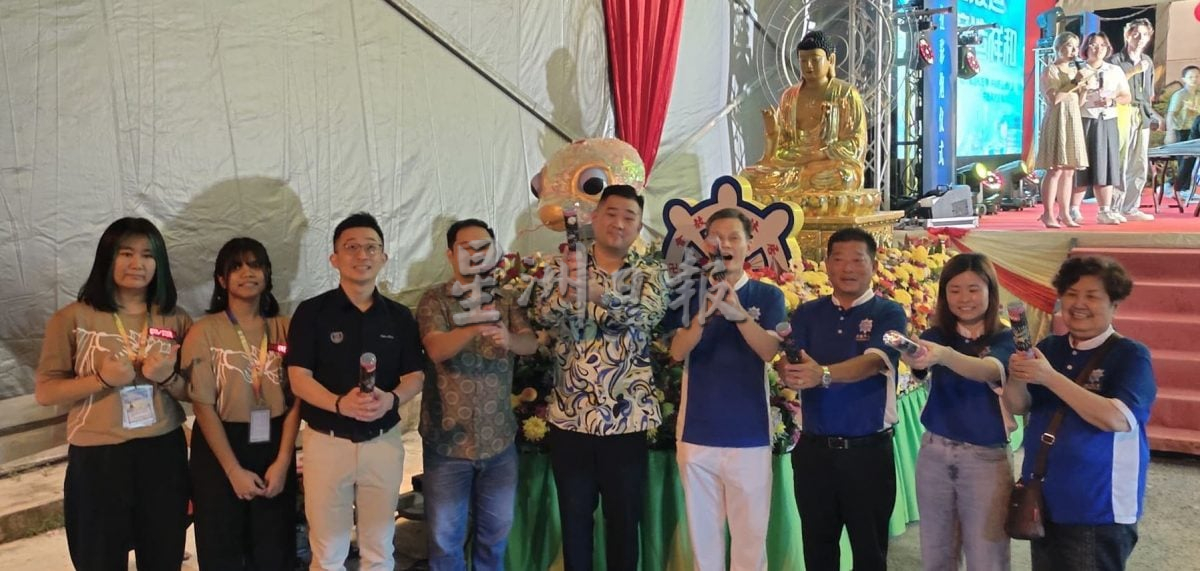 (大北马)居林佛教会卫塞之夜/黄佳祯公布居林佛教会承办2026年吉打州级卫塞节花车游行