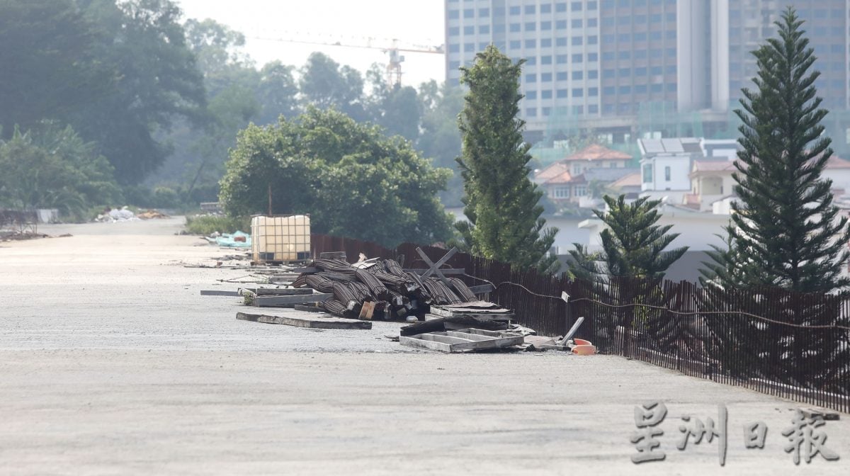 沙叻秀花园阳光8路高架天桥建设工程