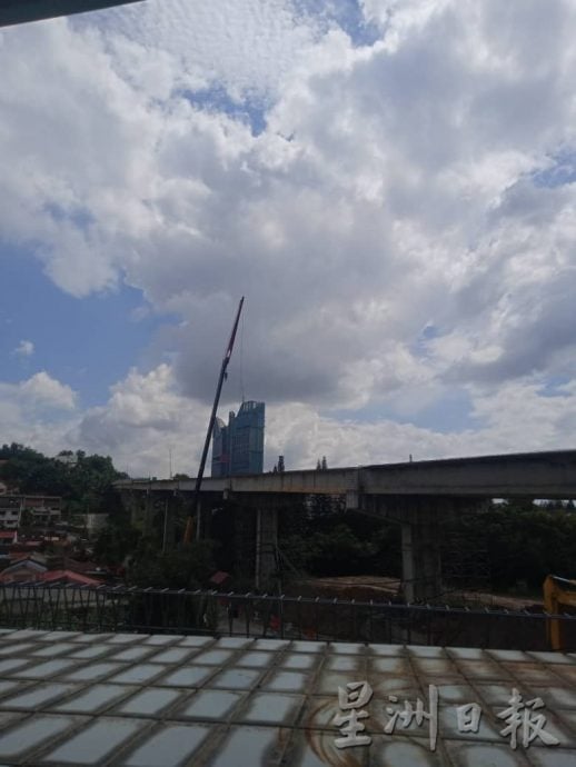 沙叻秀花园阳光8路高架天桥建设工程