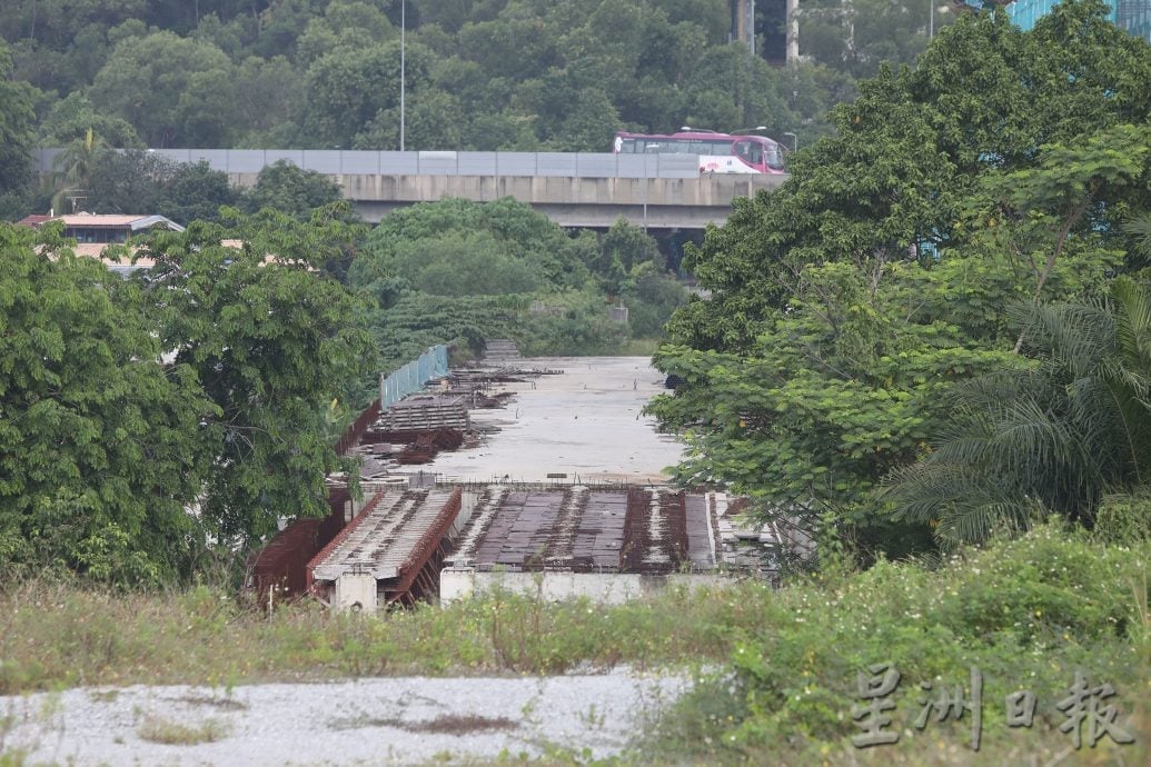 沙叻秀花园阳光8路高架天桥建设工程