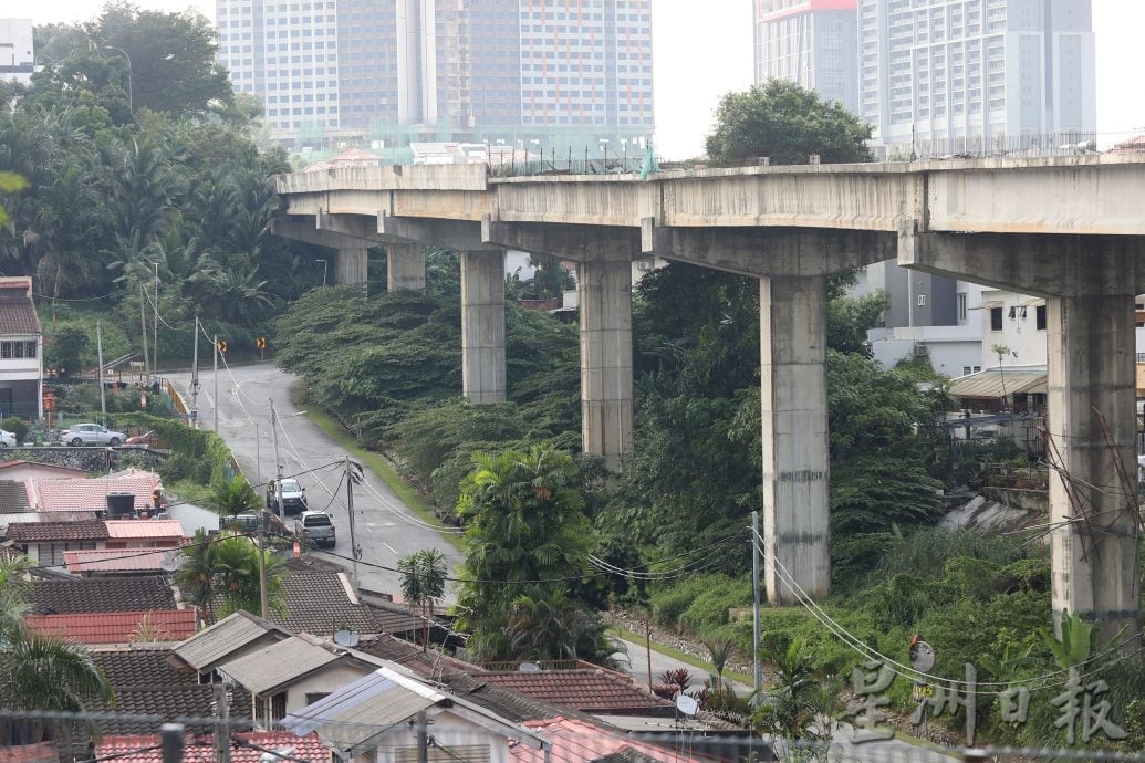 沙叻秀花园阳光8路高架天桥建设工程