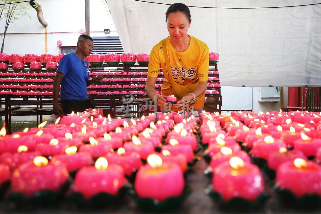 （大北马）槟城热烈庆祝卫塞节