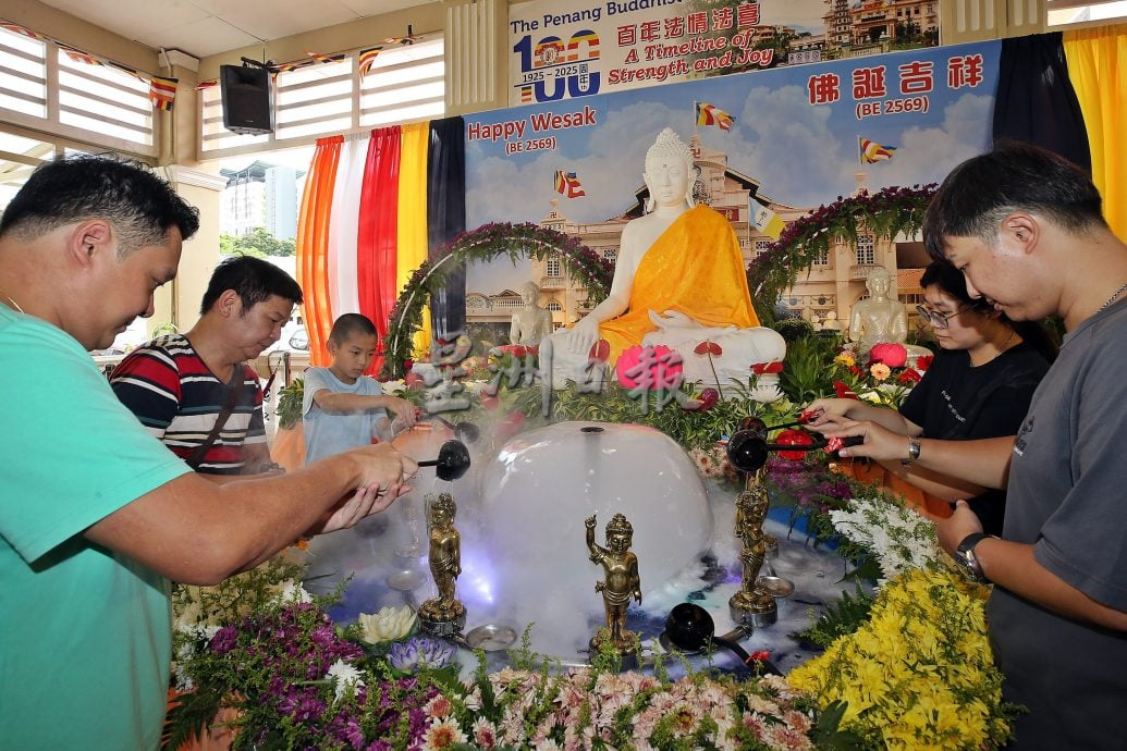 （大北马）槟城热烈庆祝卫塞节