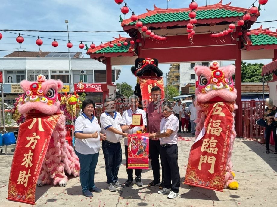 (古城第二版主文)谢守钦呼吁神庙注册 可申请RIBI拨款