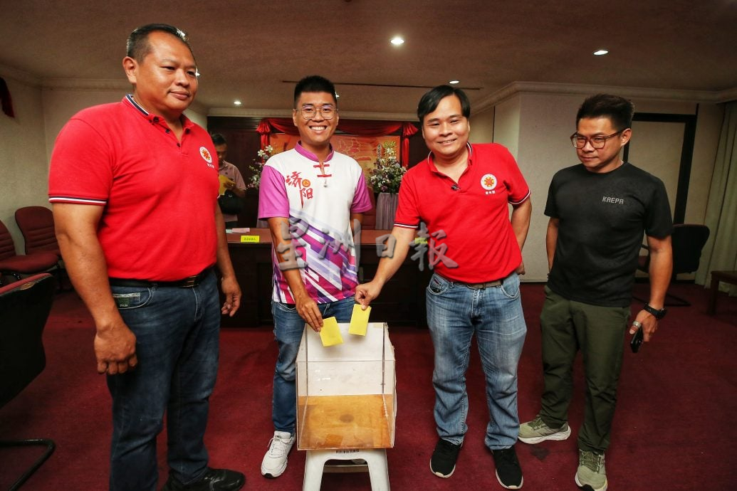 （大北马）槟华青团改选　邱武才当选团长