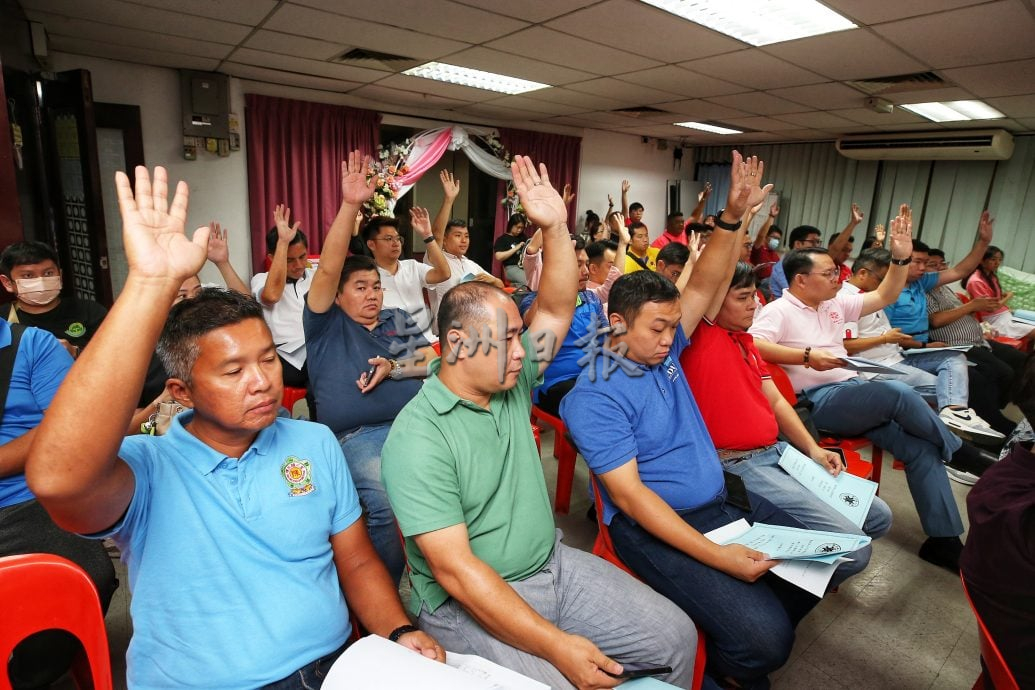 （大北马）槟华青团改选　邱武才当选团长