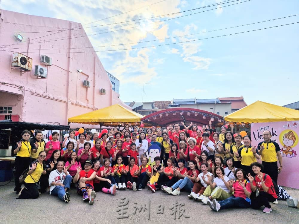 **已签发**柔:头条之一:銮国际佛光会卫塞节园游会 向众多民众推广三好