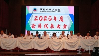沙巴中华大会堂大会通过7提案