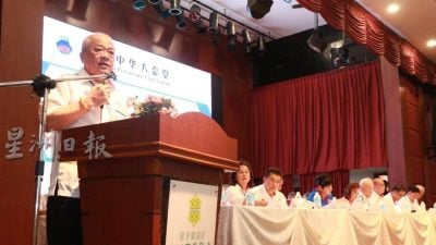 华总连任课题遭造谣污蔑　吴添泉：见识华人丑陋