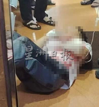 （大北马）华男遭3蒙面男砍伤案，警方逮捕2人落网