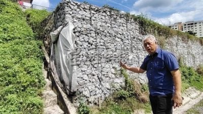 余深恩：攀爬挡土墙出事故   勿为抄捷径忽略安全